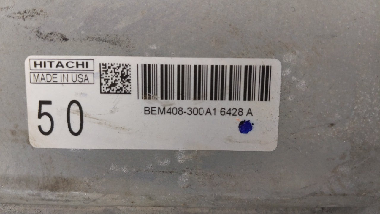 2016-2017 Nissan Altima PCM Engine Control Computer ECU ECM PCU OEM P/N:BEM408-300 A1 NEC022-051, NEC024-008 Fits Fits 2016 