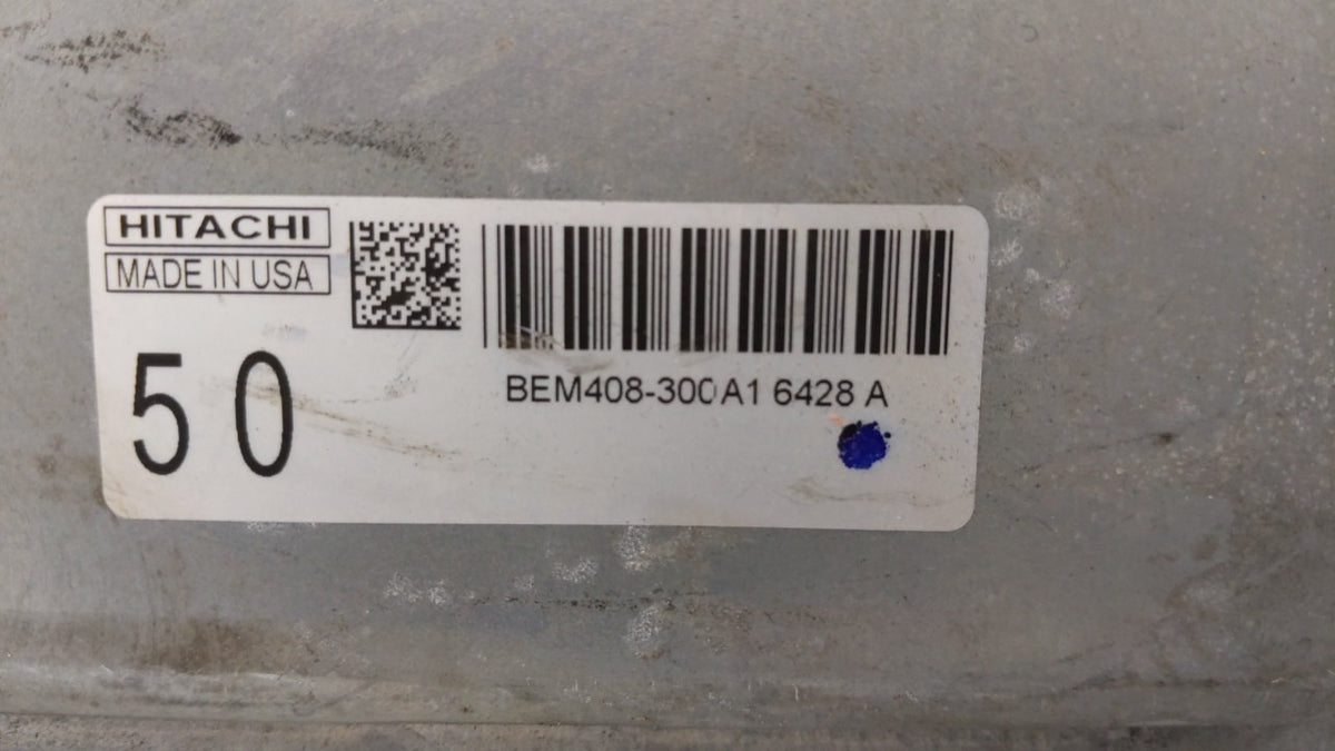 2016-2017 Nissan Altima PCM Engine Control Computer ECU ECM PCU OEM P/N:BEM408-300 A1 NEC022-051, NEC024-008 Fits 2016 2017 