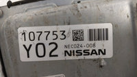 2016-2017 Nissan Altima PCM Engine Control Computer ECU ECM PCU OEM P/N:BEM408-300 A1 NEC022-051, NEC024-008 Fits Fits 2016 