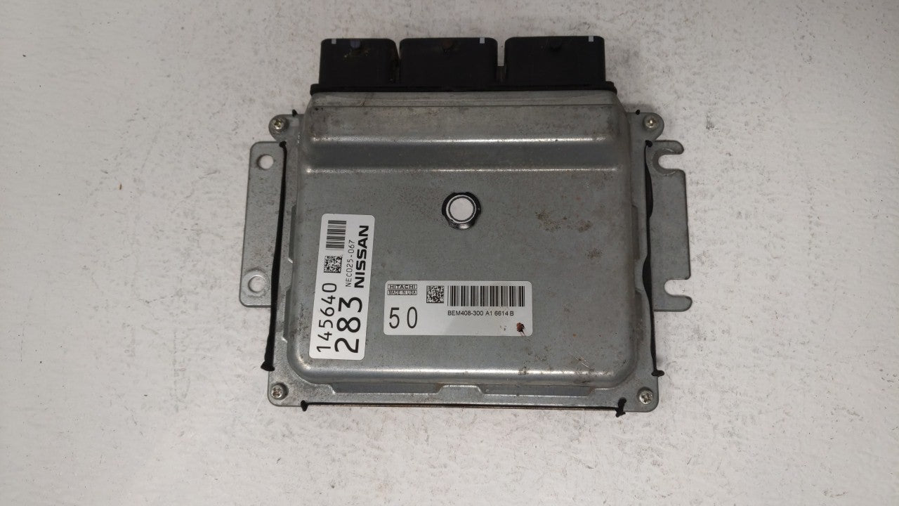 2016-2017 Nissan Altima PCM Engine Control Computer ECU ECM PCU OEM P/N:BEM408-300 A1 NEC022-051, NEC024-008 Fits Fits 2016 