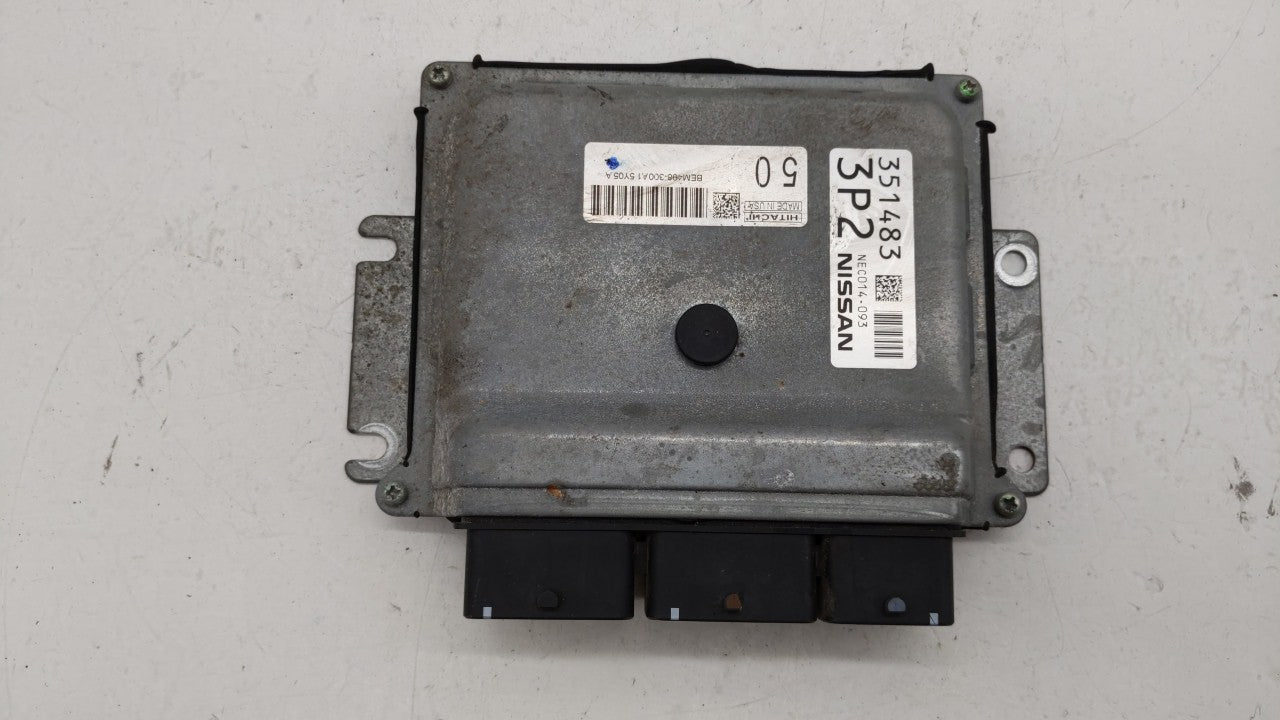 2016-2017 Nissan Altima PCM Engine Control Computer ECU ECM PCU OEM P/N:BEM408-300 A1 NEC022-051, NEC024-008 Fits Fits 2016 