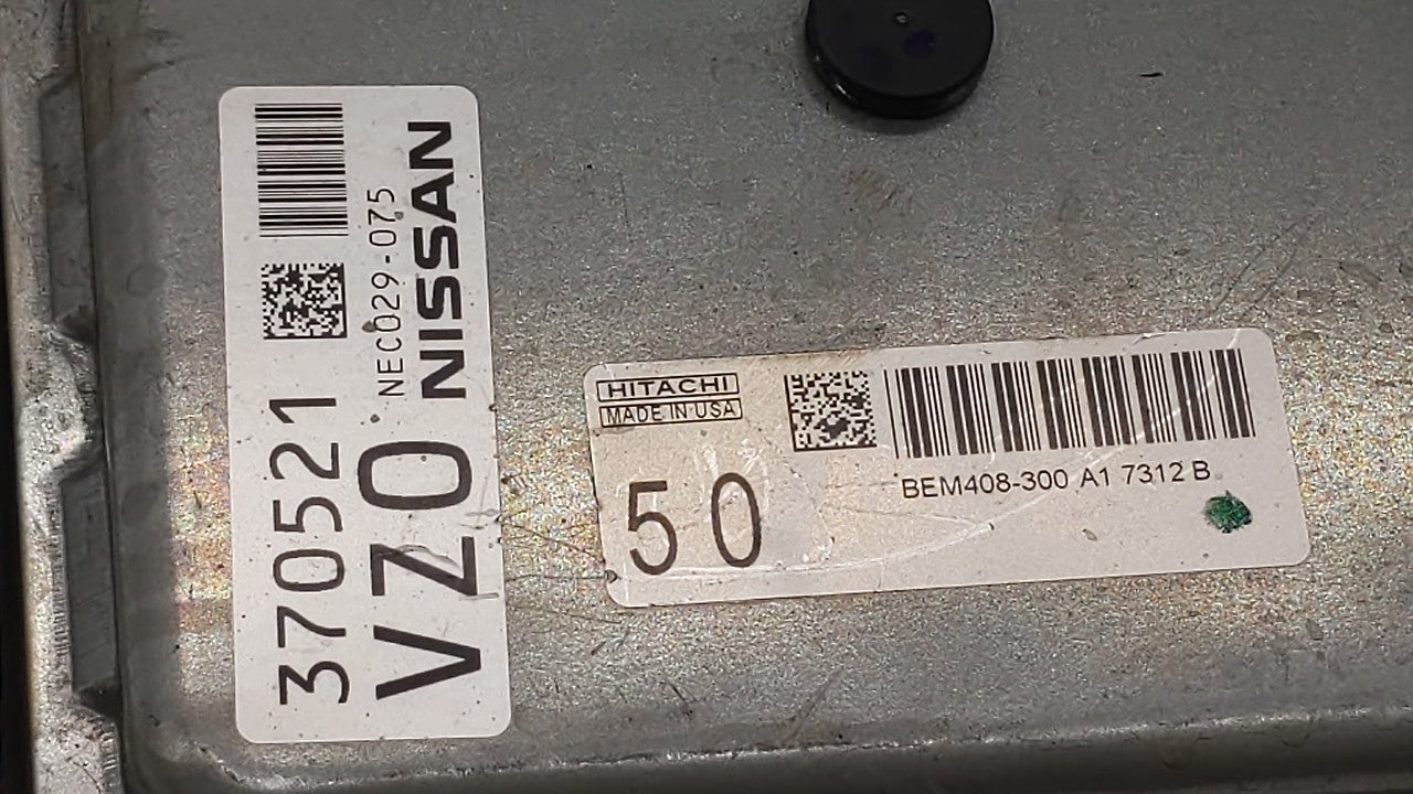 2016-2017 Nissan Altima PCM Engine Control Computer ECU ECM PCU OEM P/N:BEM408-300 A3 BEM408-300 A1 Fits Fits 2016 2017 OEM 