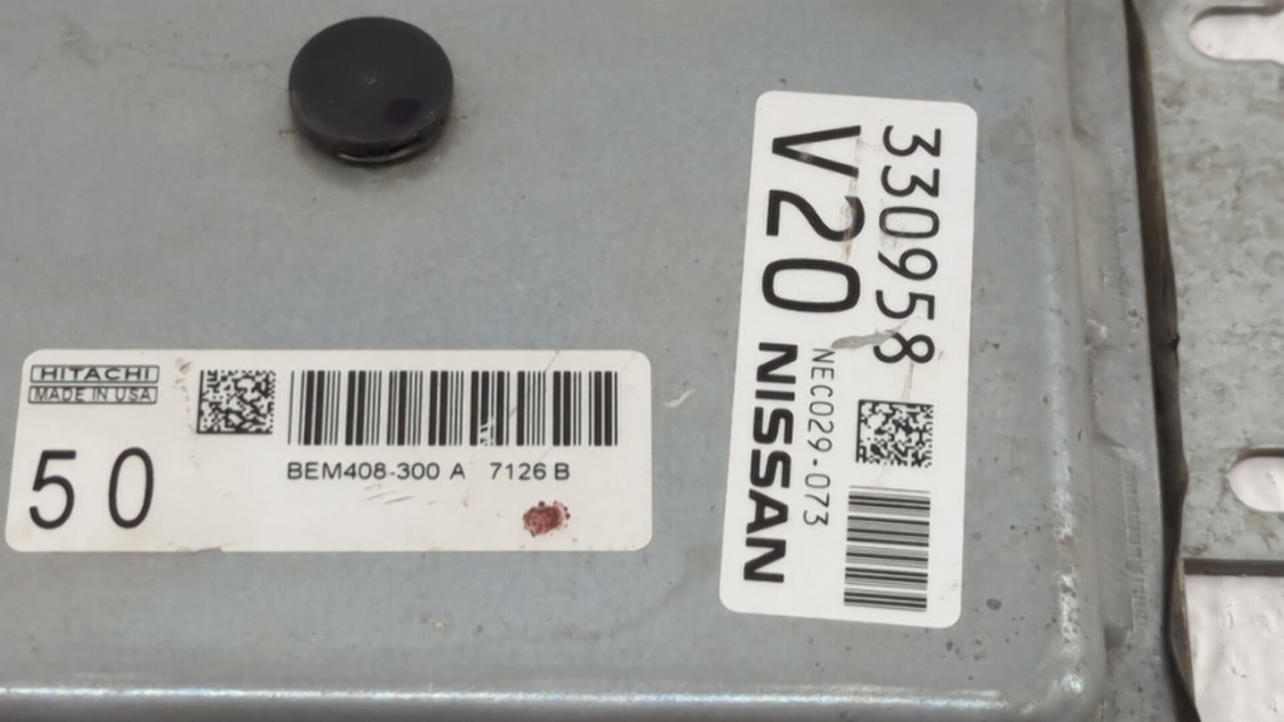 2016-2017 Nissan Altima PCM Engine Control Computer ECU ECM PCU OEM P/N:BEM408-300 A3 BEM408-300 A1 Fits Fits 2016 2017 OEM 
