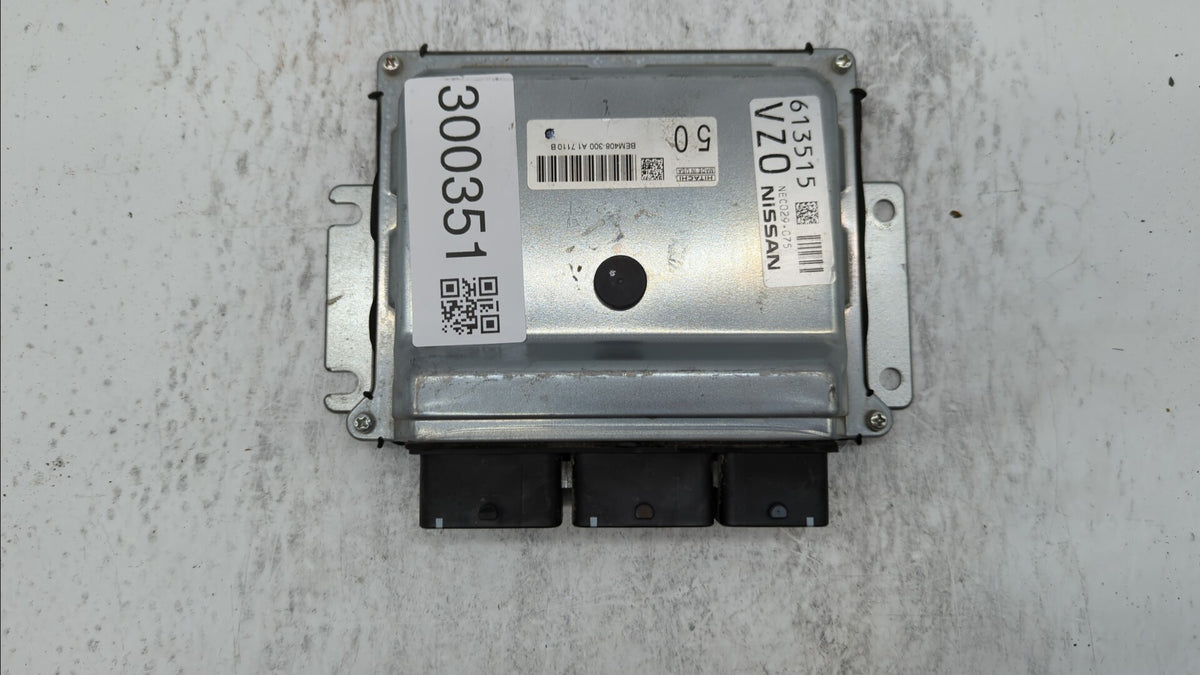 2016-2017 Nissan Altima PCM Engine Control Computer ECU ECM PCU OEM P/N:BEM408-300 A3 BEM408-300 A1 Fits 2016 2017 OEM Used 