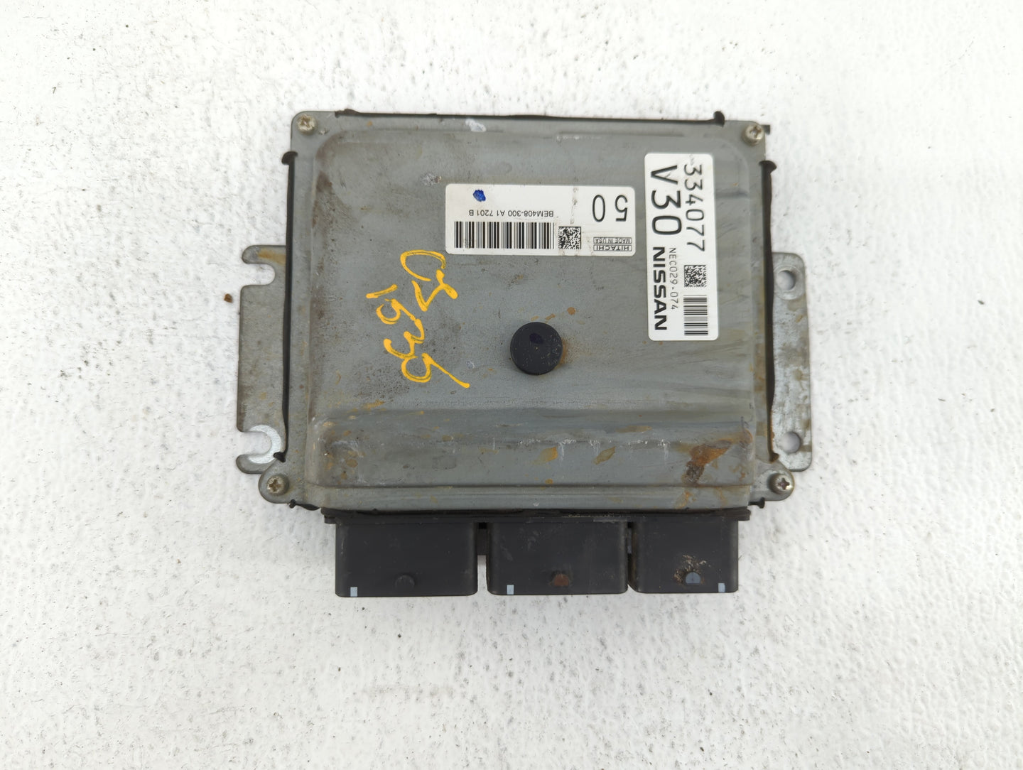 2016-2017 Nissan Altima PCM Engine Control Computer ECU ECM PCU OEM P/N:NEC029-074 BEM408-300 A3 Fits Fits 2016 2017 OEM Use