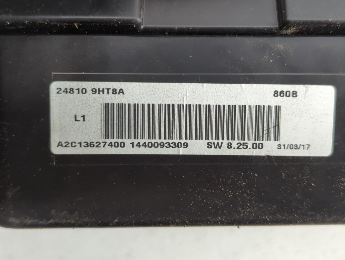2017 Nissan Altima Instrument Cluster Speedometer Gauges P/N:24810 9HT8A Fits OEM Used Auto Parts - Oemusedautoparts1.com