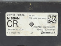 2017 Nissan Altima PCM Engine Control Computer ECU ECM PCU OEM P/N:237F0 6KA0A 310F6 BV91A, BEA23-110N A1 Fits OEM Used Auto