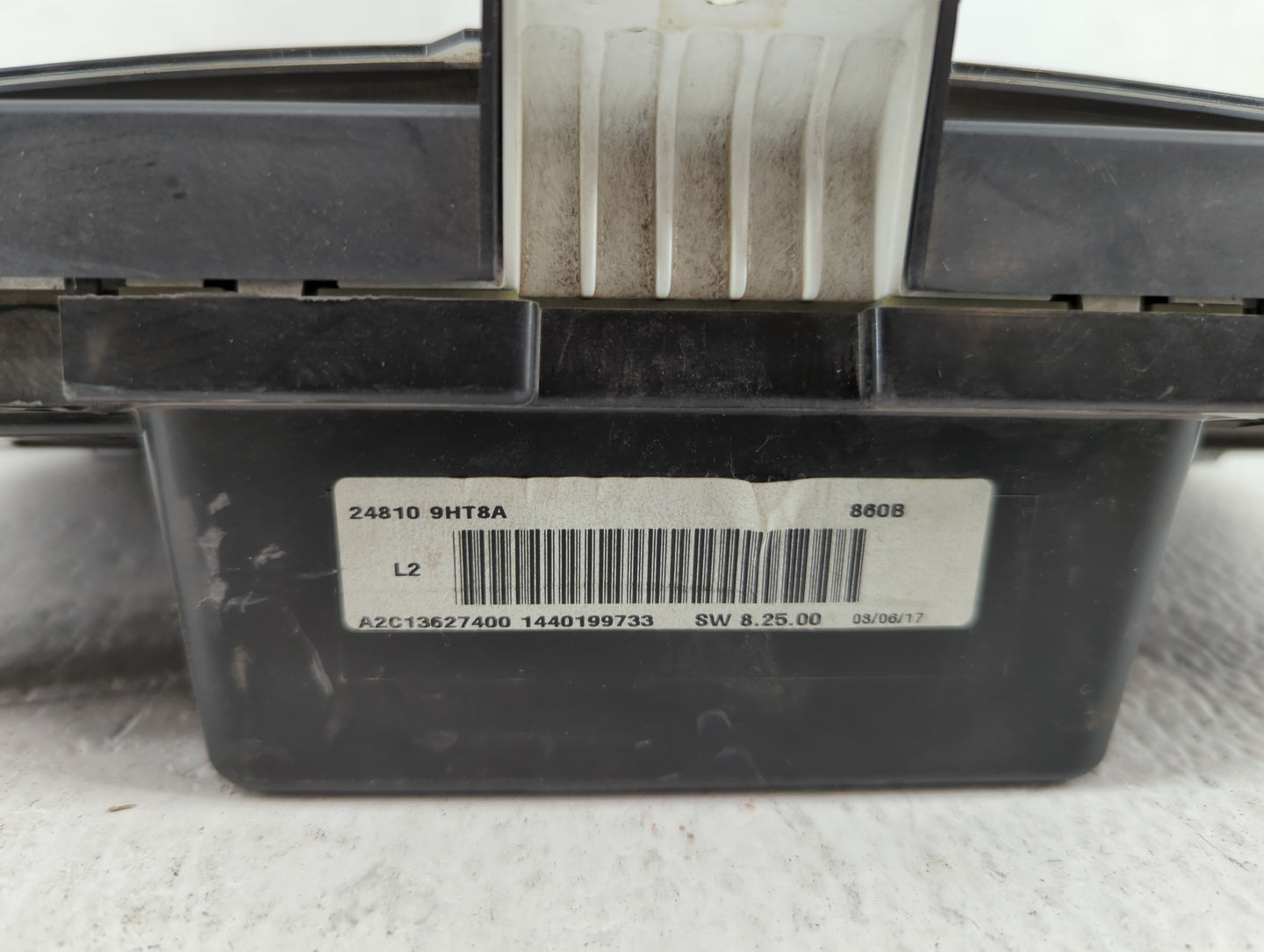 2017 Nissan Altima Instrument Cluster Speedometer Gauges P/N:24810 9HT8A Fits OEM Used Auto Parts - Oemusedautoparts1.com