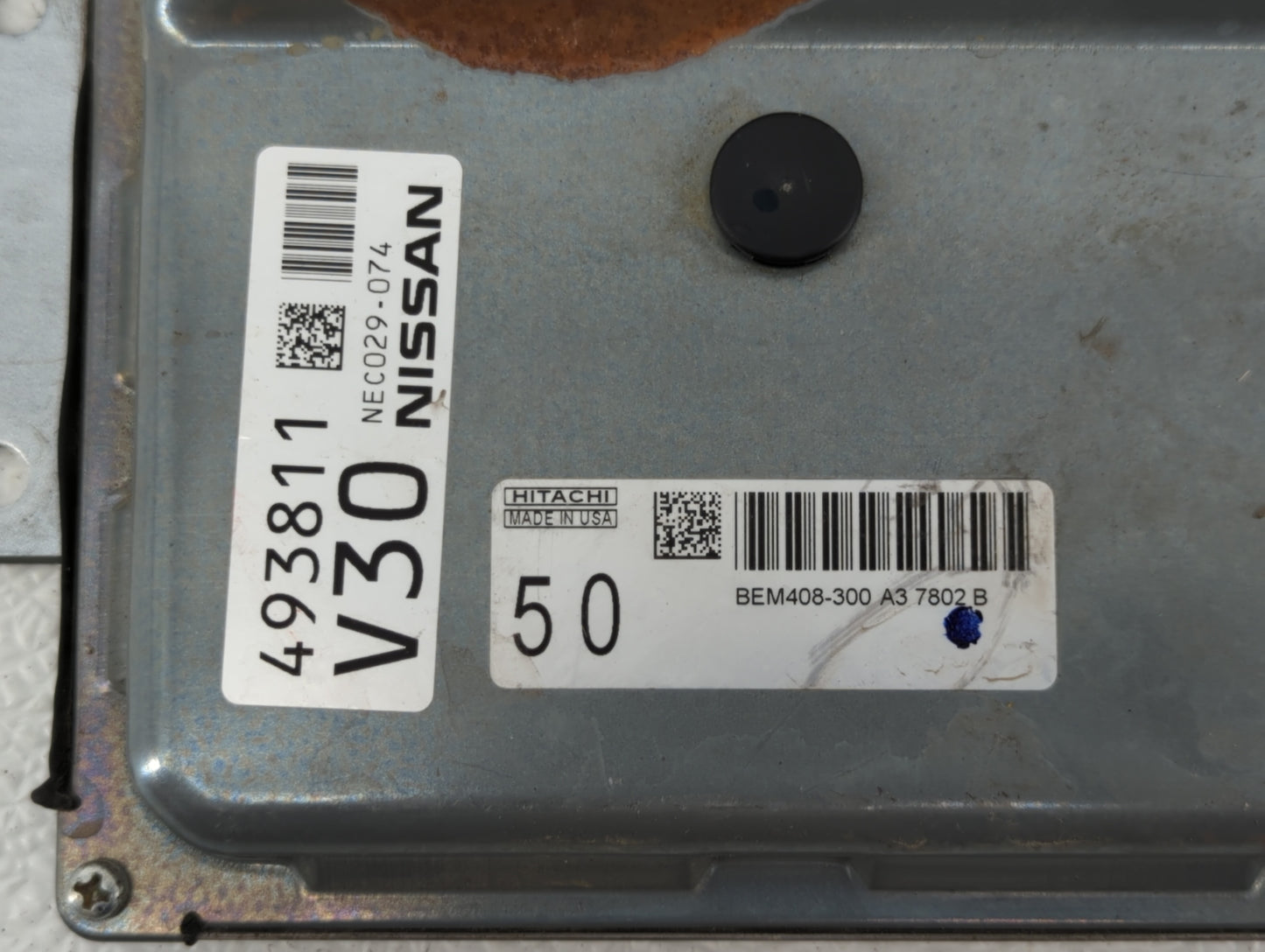 2016-2017 Nissan Altima PCM Engine Control Computer ECU ECM PCU OEM P/N:NEC014-087 BEM408-300 A3 Fits Fits 2016 2017 OEM Use