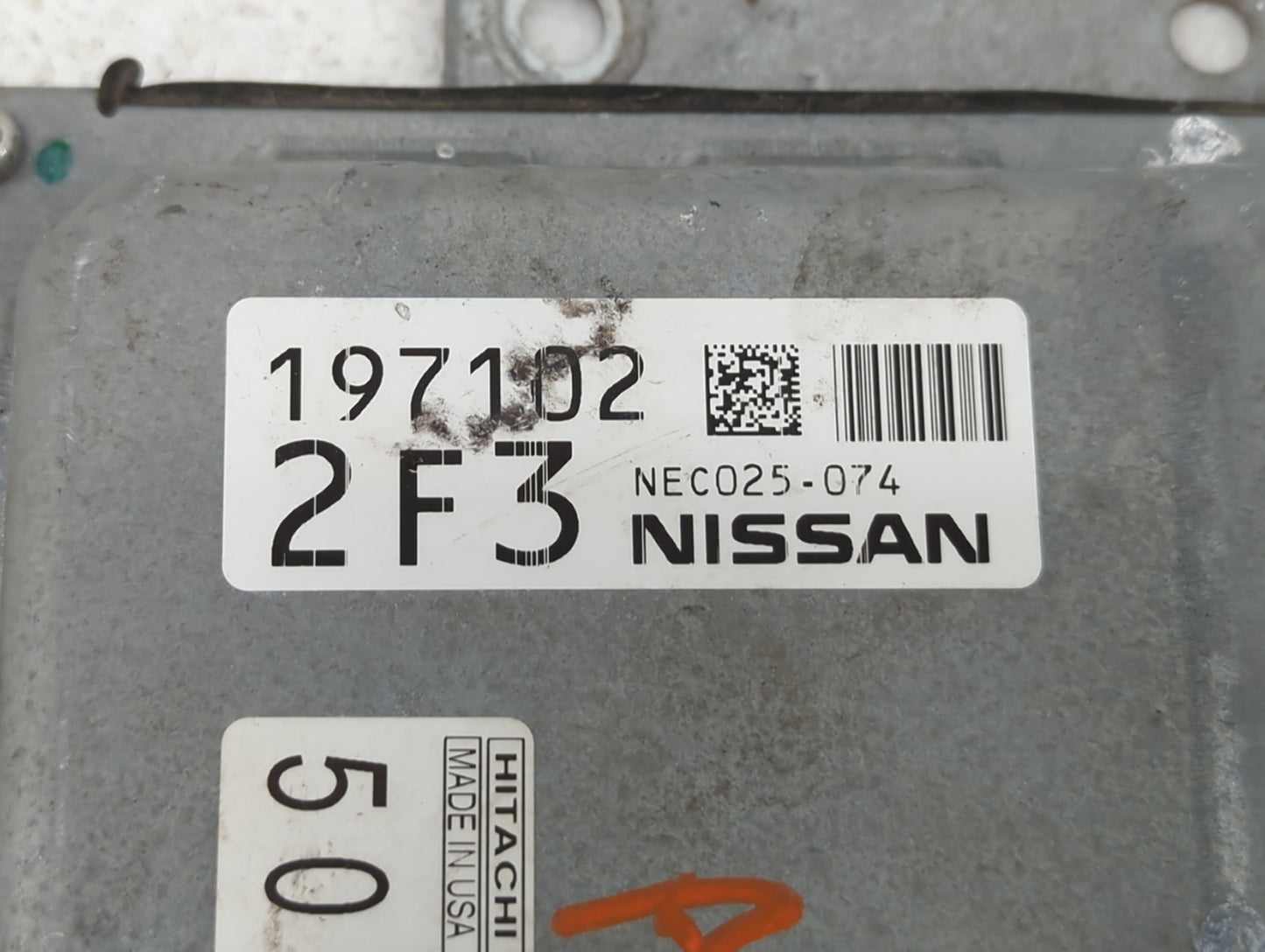 2016-2017 Nissan Altima PCM Engine Control Computer ECU ECM PCU OEM P/N:NEC014-087 BEM408-300 A3 Fits Fits 2016 2017 OEM Use