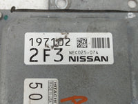 2016-2017 Nissan Altima PCM Engine Control Computer ECU ECM PCU OEM P/N:NEC014-087 BEM408-300 A3 Fits Fits 2016 2017 OEM Use