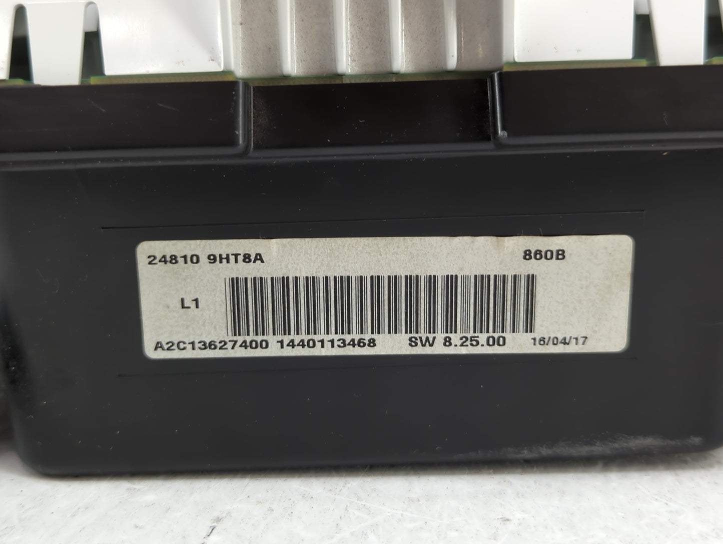2017 Nissan Altima Instrument Cluster Speedometer Gauges P/N:24810 9HS8B A2C96166101, 24810 9HT8A Fits OEM Used Auto Parts -