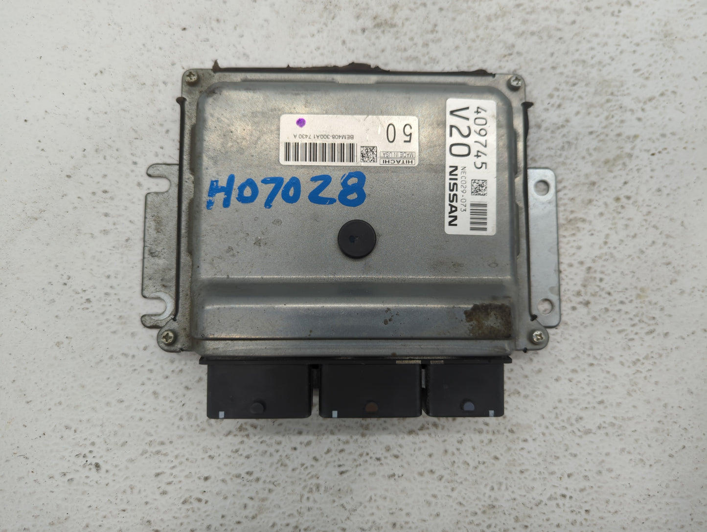 2016-2017 Nissan Altima PCM Engine Control Computer ECU ECM PCU OEM P/N:BEM408-300 A3 BEM408-300 A1 Fits Fits 2016 2017 OEM 