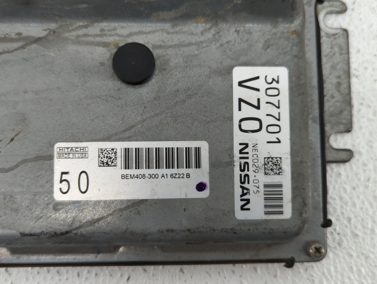 2016-2017 Nissan Altima PCM Engine Control Computer ECU ECM PCU OEM P/N:NEC029-075 NEC023-008, BEM408-300 A3 Fits Fits 2016 