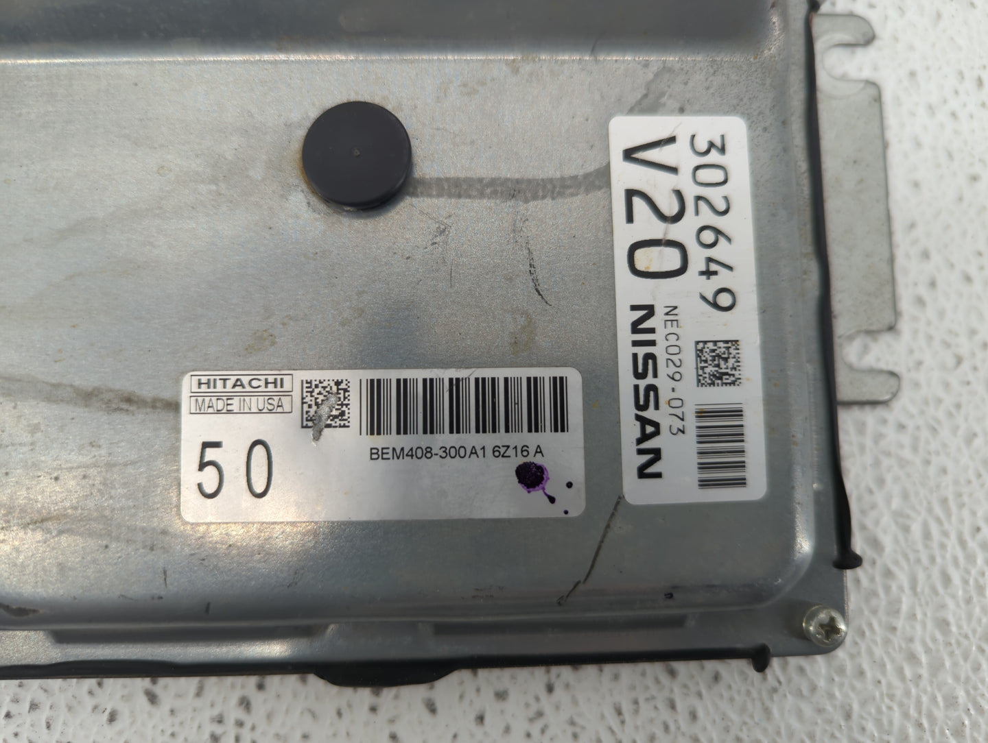 2016-2017 Nissan Altima PCM Engine Control Computer ECU ECM PCU OEM P/N:NEC029-073 NEC029-074, NEC029-075 Fits Fits 2016 201