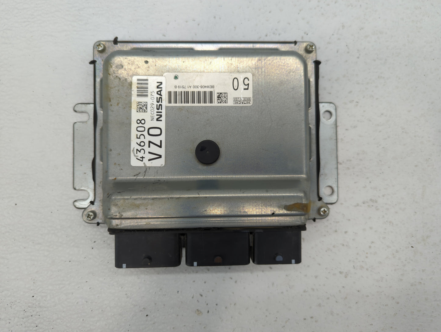 2016-2017 Nissan Altima PCM Engine Control Computer ECU ECM PCU OEM P/N:BEM408-300 A1 NEC029-073, NEC029-074 Fits Fits 2016 