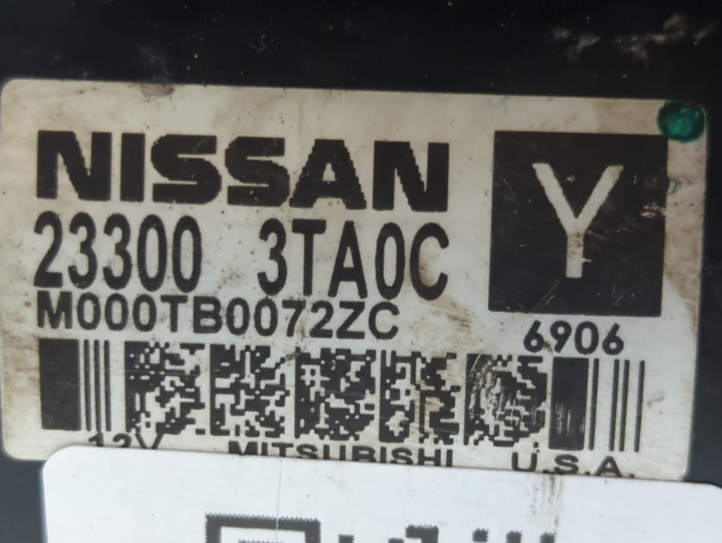 2013-2018 Nissan Altima Car Starter Motor Solenoid OEM P/N:23300 3TA0C Fits Fits 2013 2014 2015 2016 2017 2018 OEM Used Auto