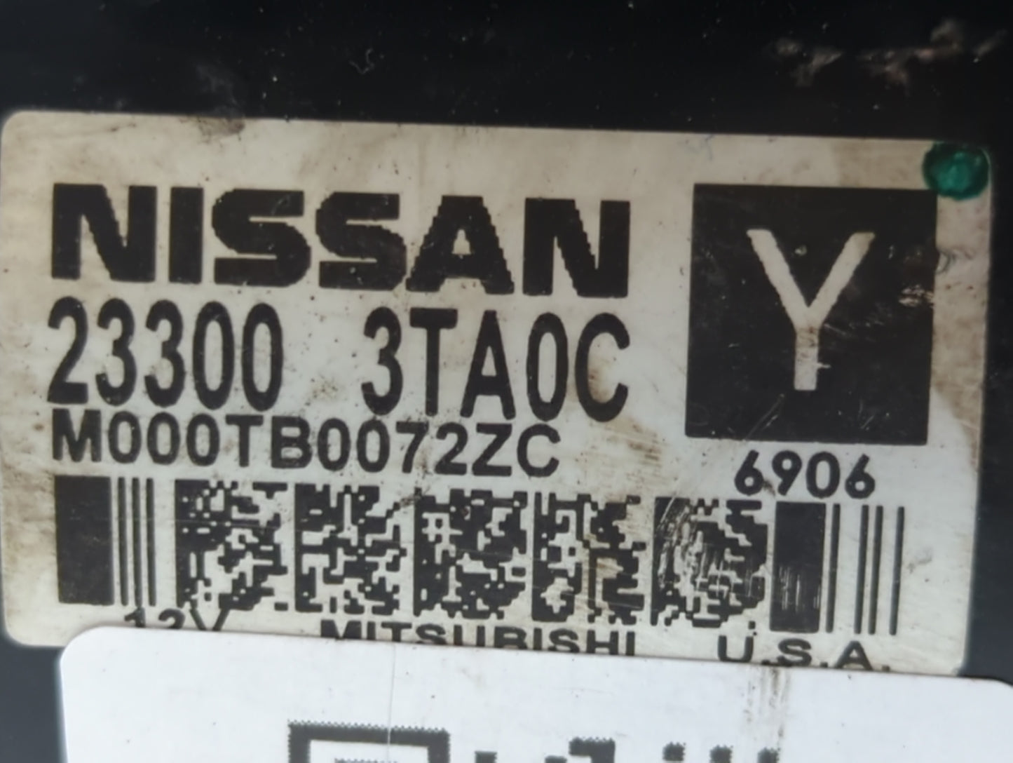 2013-2018 Nissan Altima Car Starter Motor Solenoid OEM P/N:23300 3TA0C Fits Fits 2013 2014 2015 2016 2017 2018 OEM Used Auto