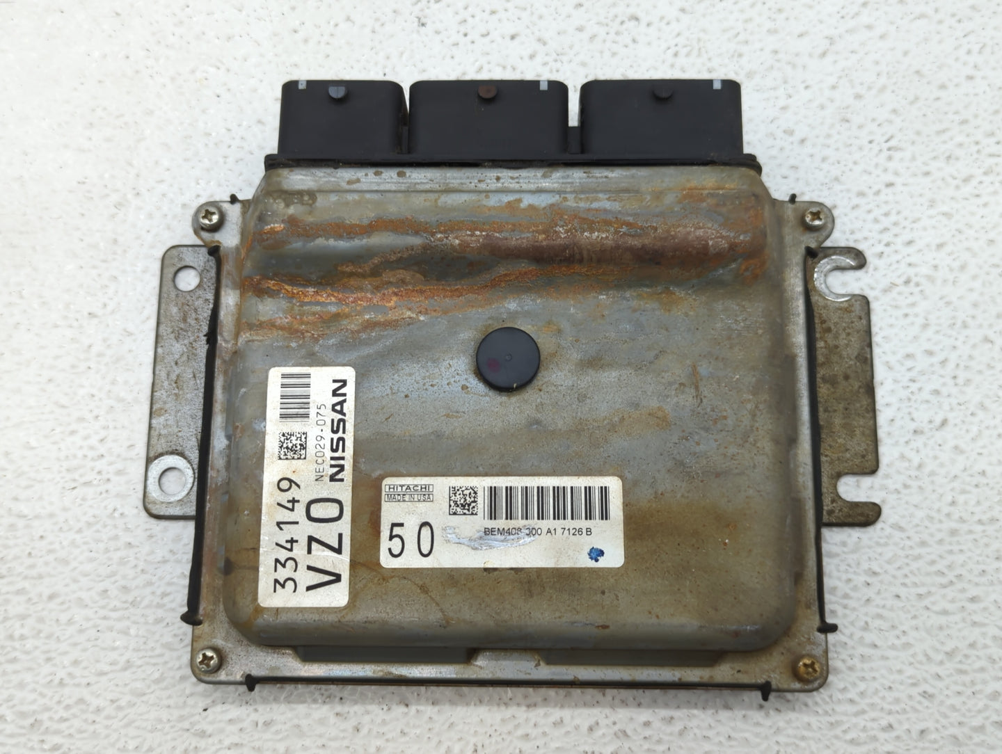2016-2017 Nissan Altima PCM Engine Control Computer ECU ECM PCU OEM P/N:NEC029-075 Fits Fits 2016 2017 OEM Used Auto Parts -