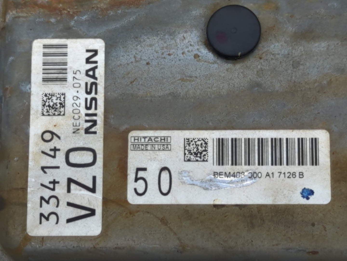2016-2017 Nissan Altima PCM Engine Control Computer ECU ECM PCU OEM P/N:NEC029-075 Fits Fits 2016 2017 OEM Used Auto Parts -