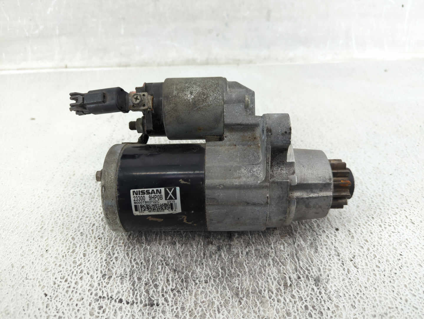 2015-2018 Nissan Altima Car Starter Motor Solenoid OEM P/N:M000TB0272ZC 23300 9HP0B Fits OEM Used Auto Parts - Oemusedautopa
