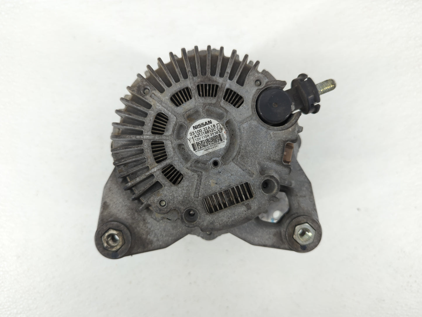 2013-2017 Nissan Altima Alternator Replacement Generator Charging Assembly Engine OEM P/N:23100 3TA1B Fits OEM Used Auto Par