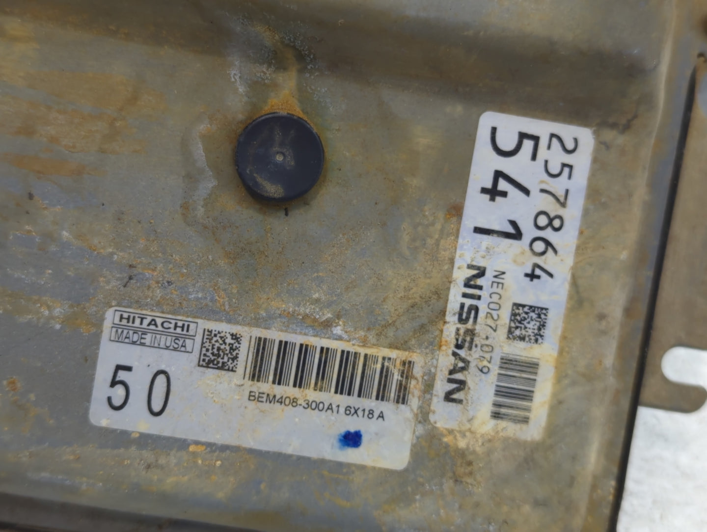 2016-2017 Nissan Altima PCM Engine Control Computer ECU ECM PCU OEM P/N:NEC027-079 Fits Fits 2016 2017 OEM Used Auto Parts -