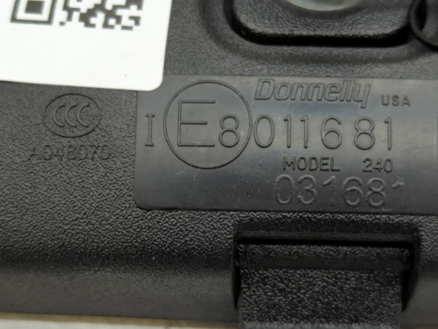 2000-2022 Nissan Altima Interior Rear View Mirror Replacement OEM P/N:E8011681 Fits OEM Used Auto Parts - Oemusedautoparts1.