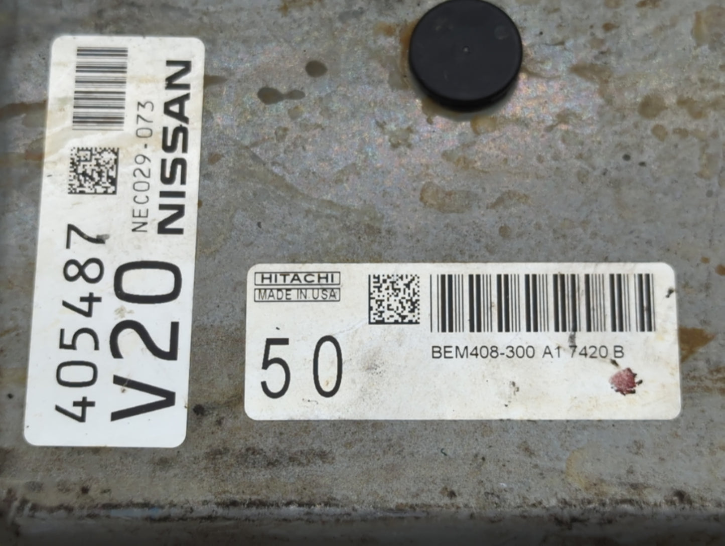 2016-2017 Nissan Altima PCM Engine Control Computer ECU ECM PCU OEM P/N:NEC029-073 Fits Fits 2016 2017 OEM Used Auto Parts -