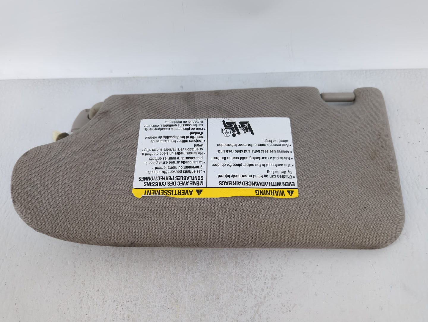 2013-2018 Nissan Altima Sun Visor Shade Replacement Passenger Right Mirror Fits Fits 2013 2014 2015 2016 2017 2018 OEM Used 