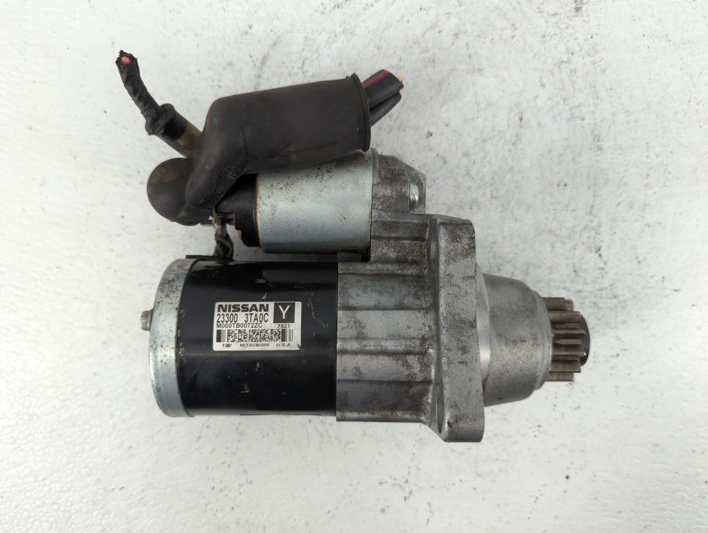 2013-2018 Nissan Altima Car Starter Motor Solenoid OEM P/N:M000TB0072ZC 23300 3TA0C Fits Fits 2013 2014 2015 2016 2017 2018 