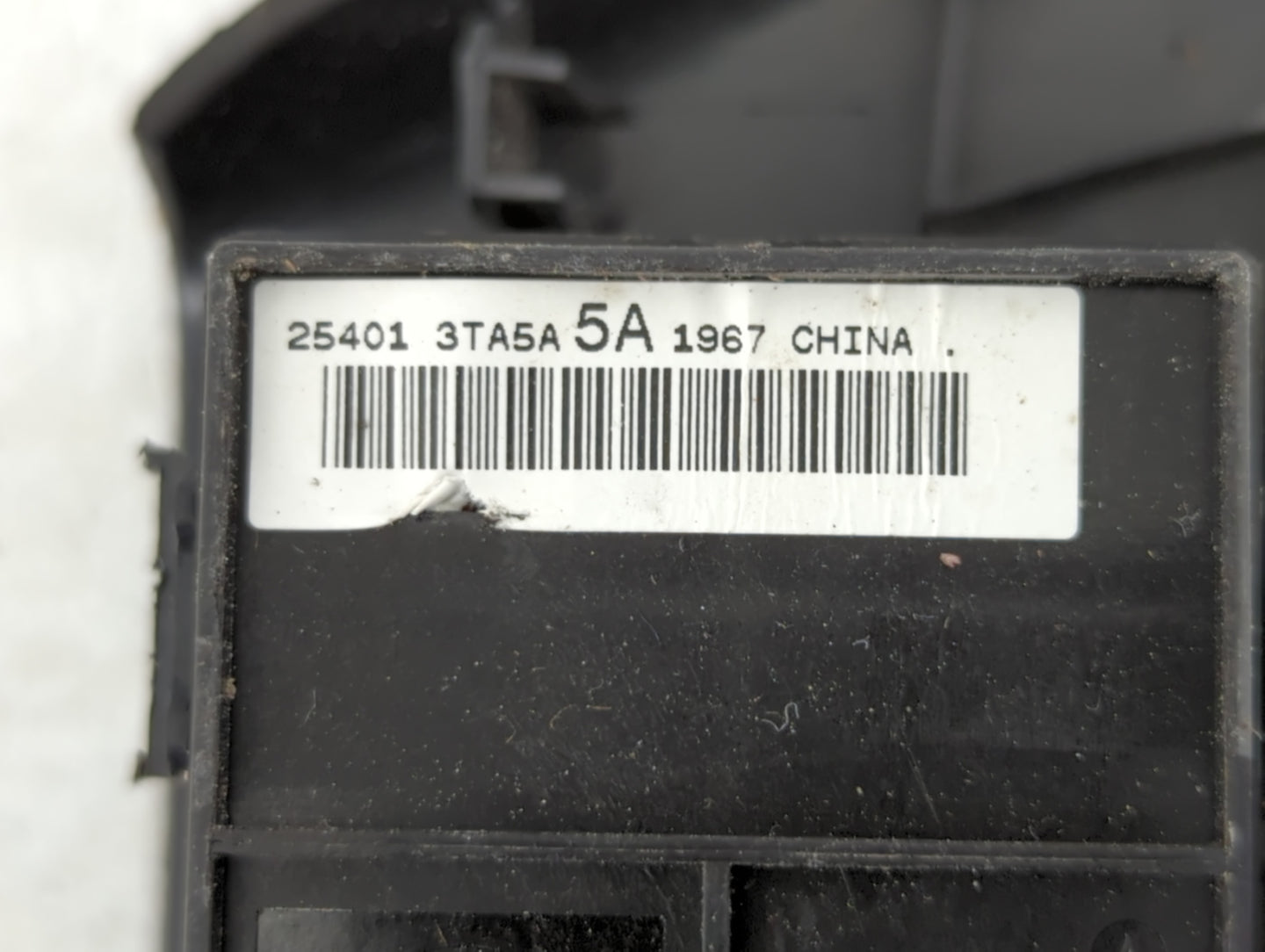 2013-2018 Nissan Altima Master Power Window Switch Replacement Driver Side Left P/N:25401 3TA5A Fits OEM Used Auto Parts - O