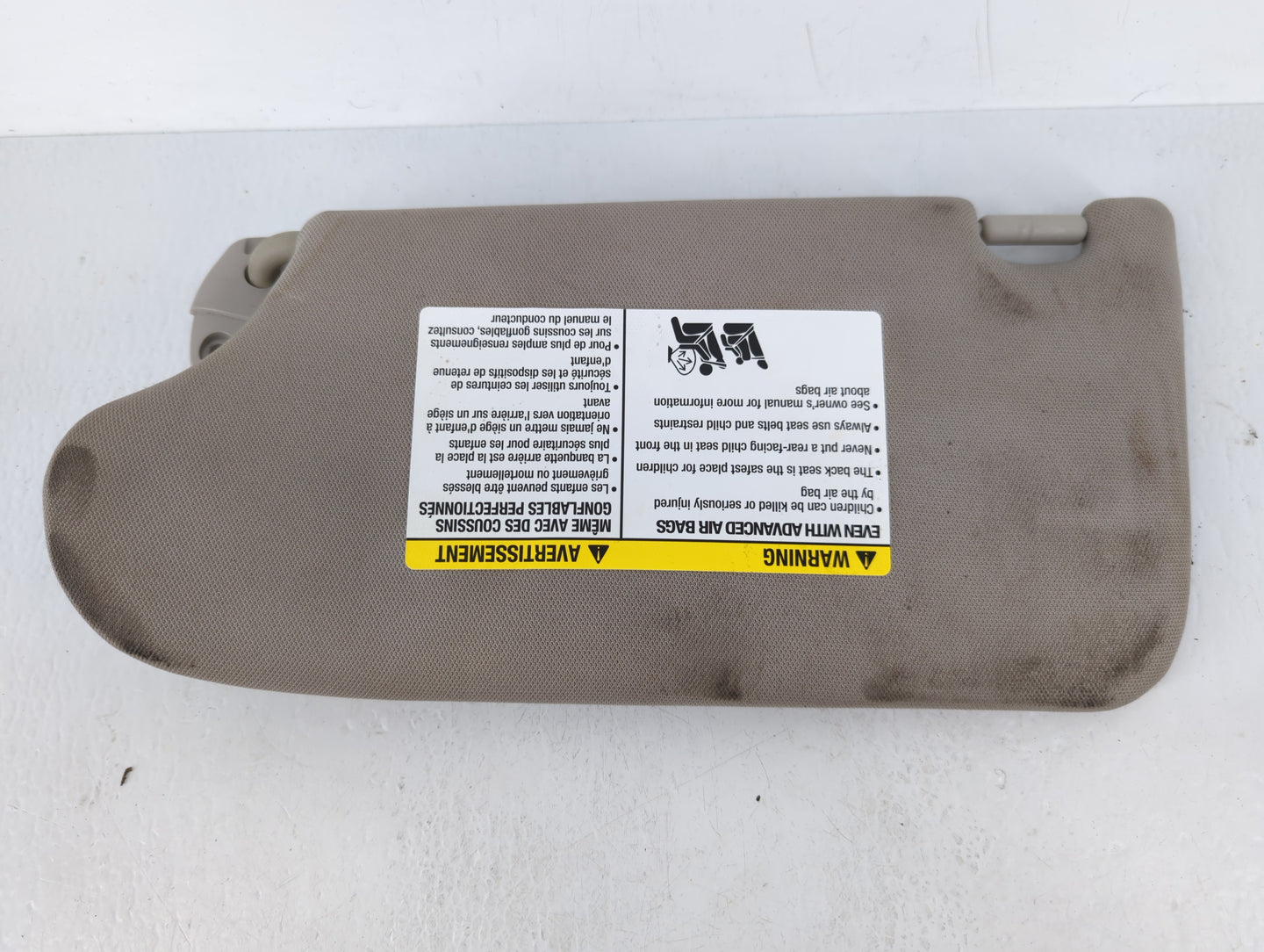2013-2018 Nissan Altima Sun Visor Shade Replacement Driver Left Mirror Fits Fits 2013 2014 2015 2016 2017 2018 OEM Used Auto