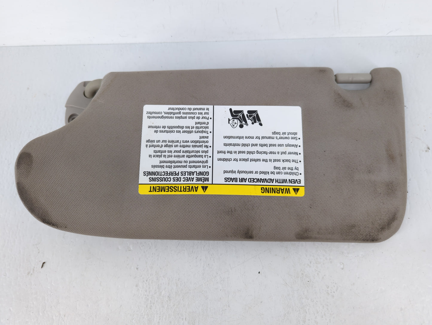 2013-2018 Nissan Altima Sun Visor Shade Replacement Driver Left Mirror Fits Fits 2013 2014 2015 2016 2017 2018 OEM Used Auto