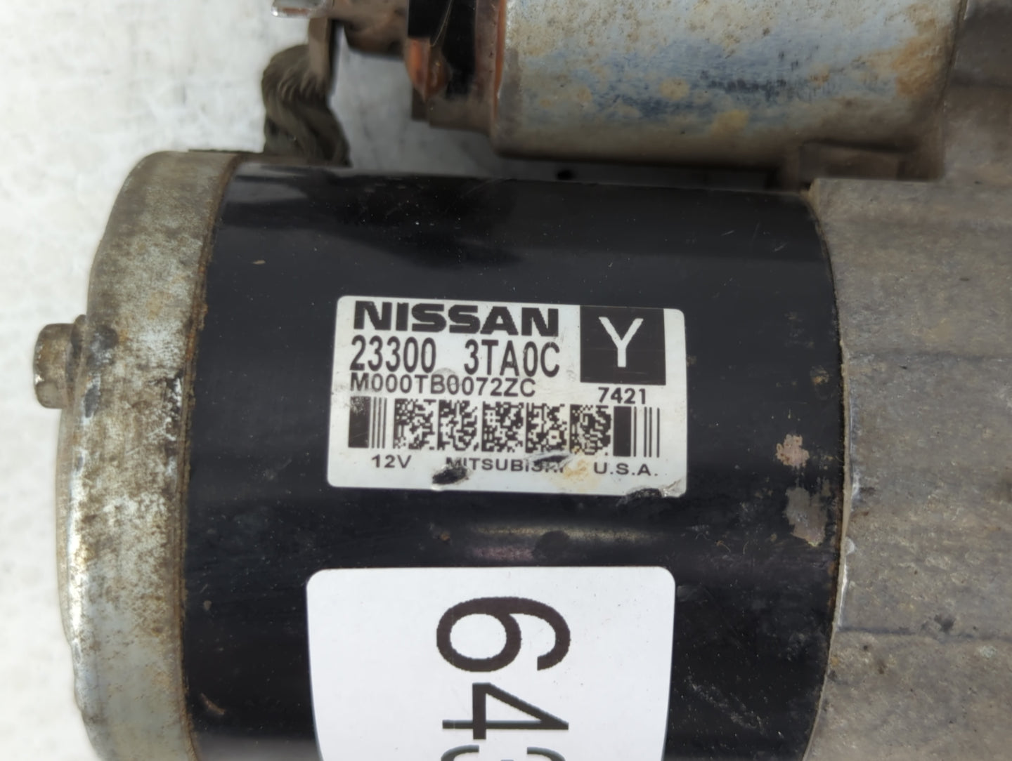 2013-2018 Nissan Altima Car Starter Motor Solenoid OEM P/N:23300 3TA0C Fits Fits 2013 2014 2015 2016 2017 2018 OEM Used Auto