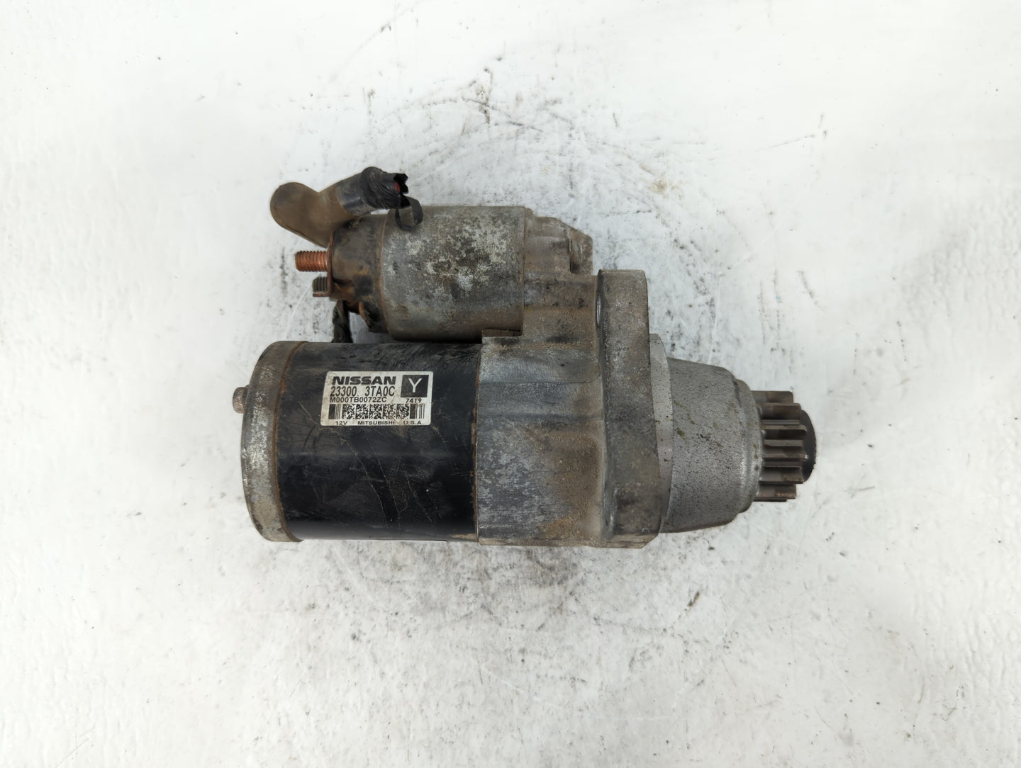 2013-2018 Nissan Altima Car Starter Motor Solenoid OEM P/N:M000TB0072ZC 23300 3TA0C Fits Fits 2013 2014 2015 2016 2017 2018 