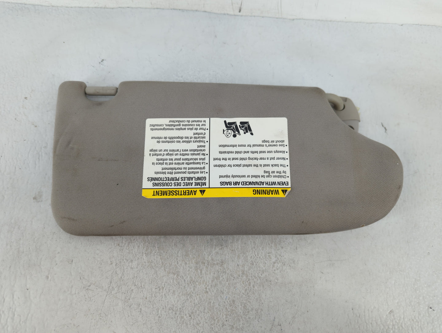 2013-2017 Nissan Altima Sun Visor Shade Replacement Driver Left Mirror Fits Fits 2013 2014 2015 2016 2017 OEM Used Auto Part