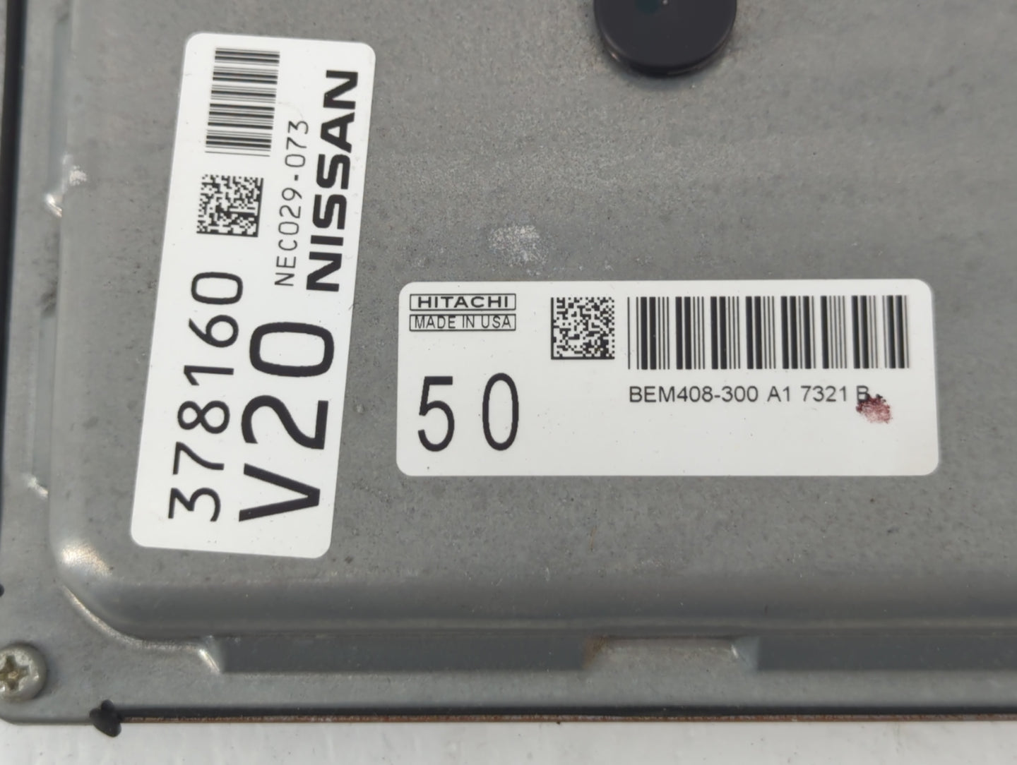 2016-2017 Nissan Altima PCM Engine Control Computer ECU ECM PCU OEM P/N:BEM408-300 A1 7321 B 37816, NEC023-073 Fits Fits 201
