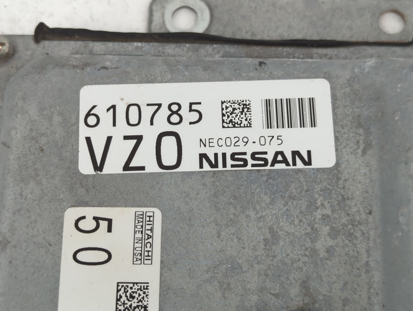 2016-2017 Nissan Altima PCM Engine Control Computer ECU ECM PCU OEM P/N:610785 NEC029-075 Fits Fits 2016 2017 OEM Used Auto 