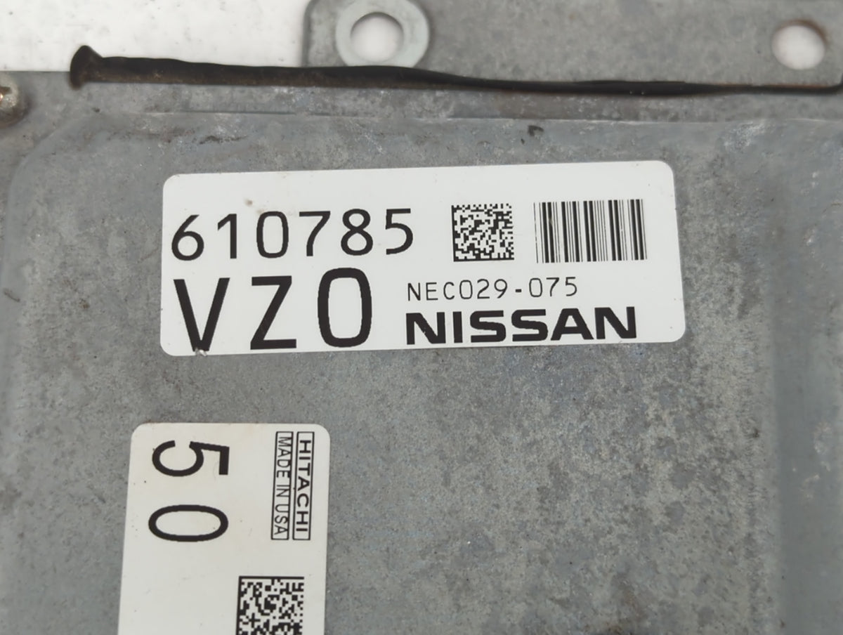 2016-2017 Nissan Altima PCM Engine Control Computer ECU ECM PCU OEM P/N:610785 NEC029-075 Fits 2016 2017 OEM Used Auto Parts
