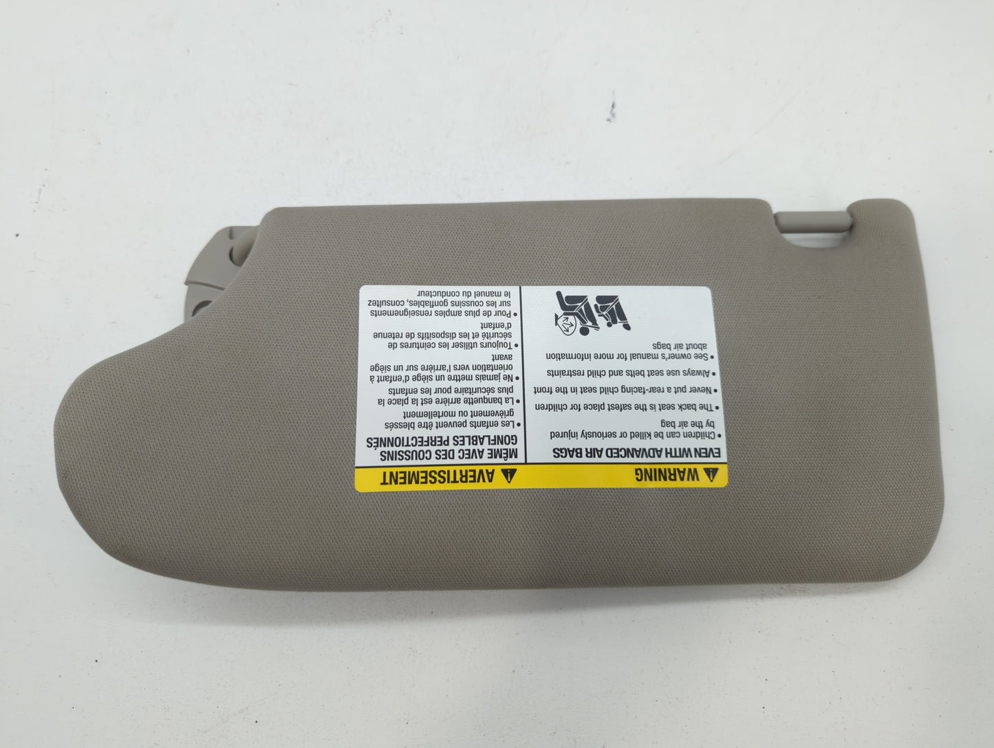 2013-2018 Nissan Altima Sun Visor Shade Replacement Passenger Right Mirror Fits Fits 2013 2014 2015 2016 2017 2018 OEM Used 
