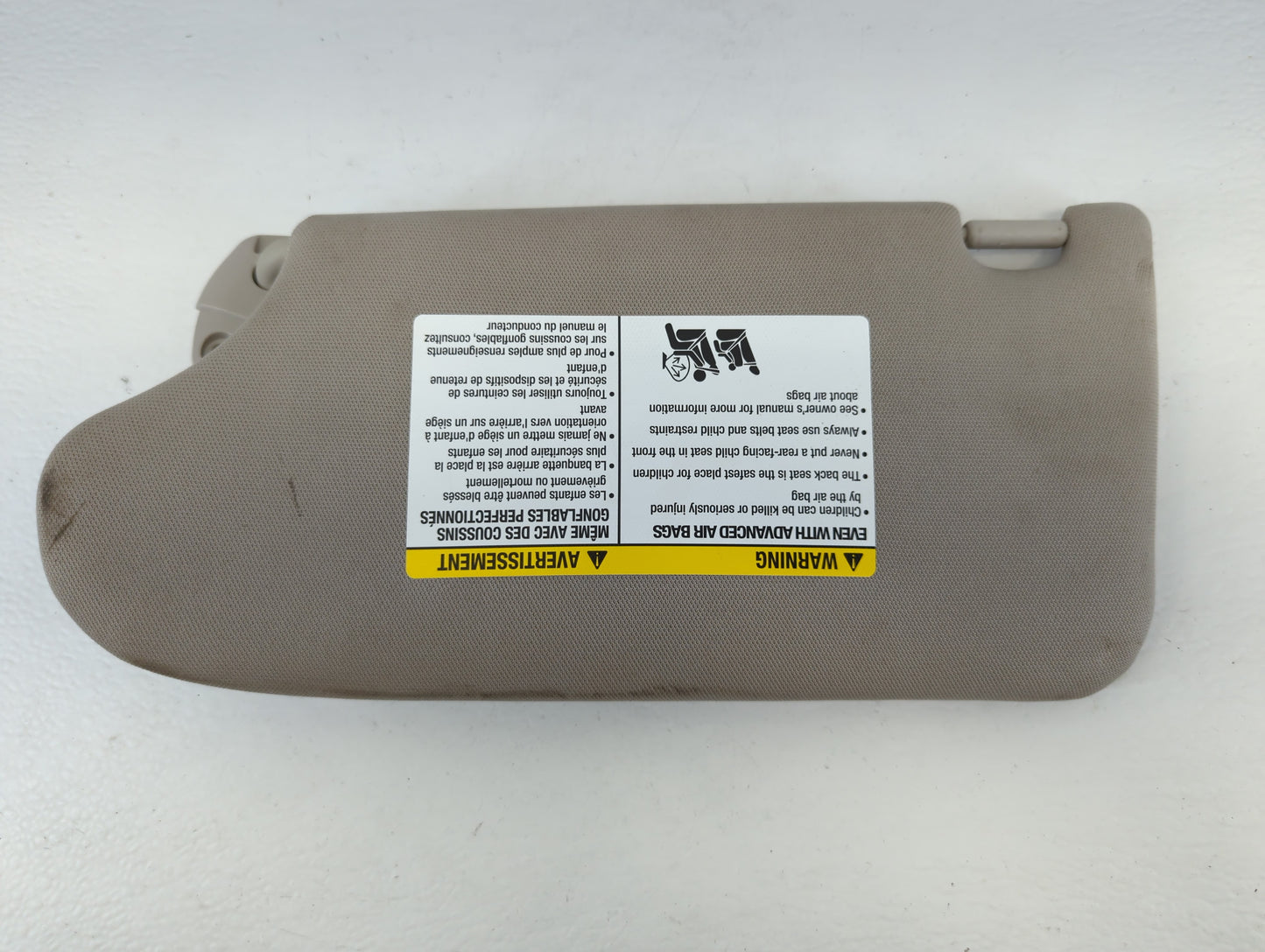 2013-2018 Nissan Altima Sun Visor Shade Replacement Passenger Right Mirror Fits Fits 2013 2014 2015 2016 2017 2018 OEM Used 