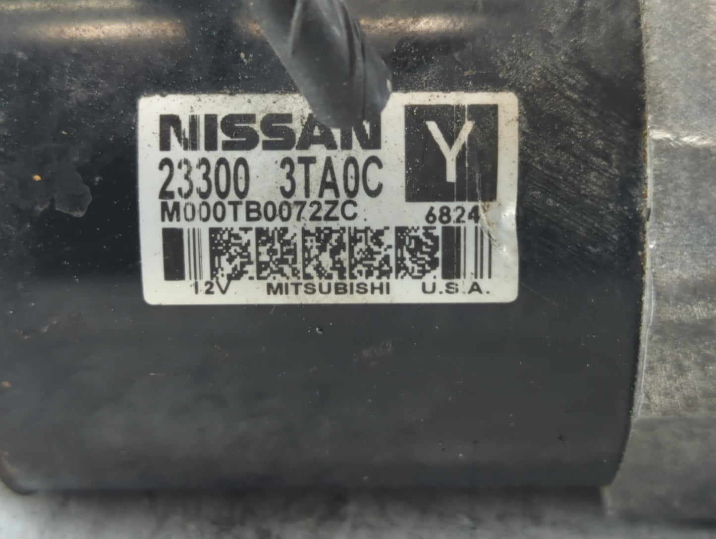 2013-2018 Nissan Altima Car Starter Motor Solenoid OEM P/N:M000TB0072ZC 23300 3TA0C Fits Fits 2013 2014 2015 2016 2017 2018 