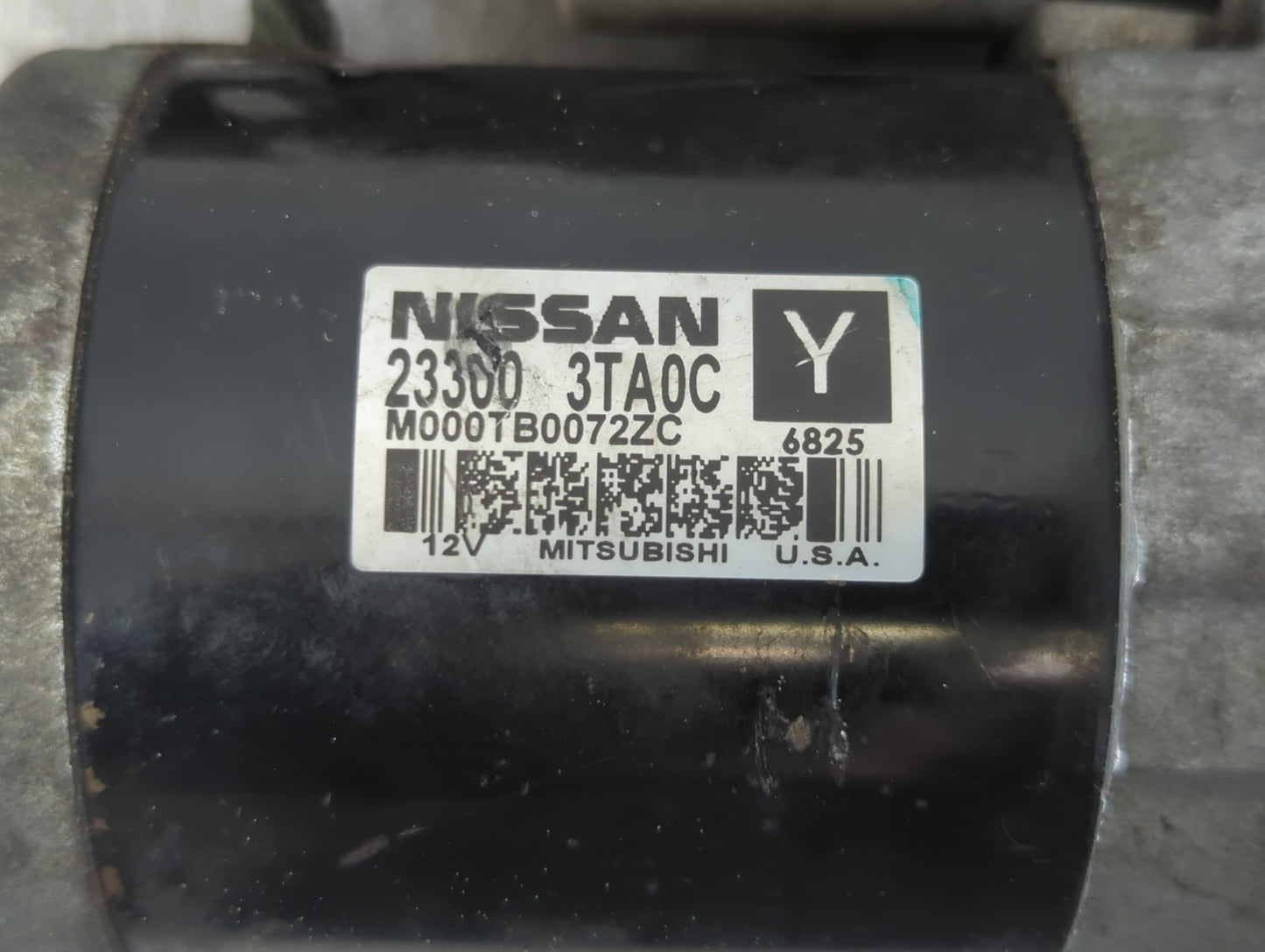 2013-2018 Nissan Altima Car Starter Motor Solenoid OEM P/N:M000TB0072ZC 23300 3TA0C Fits Fits 2013 2014 2015 2016 2017 2018 