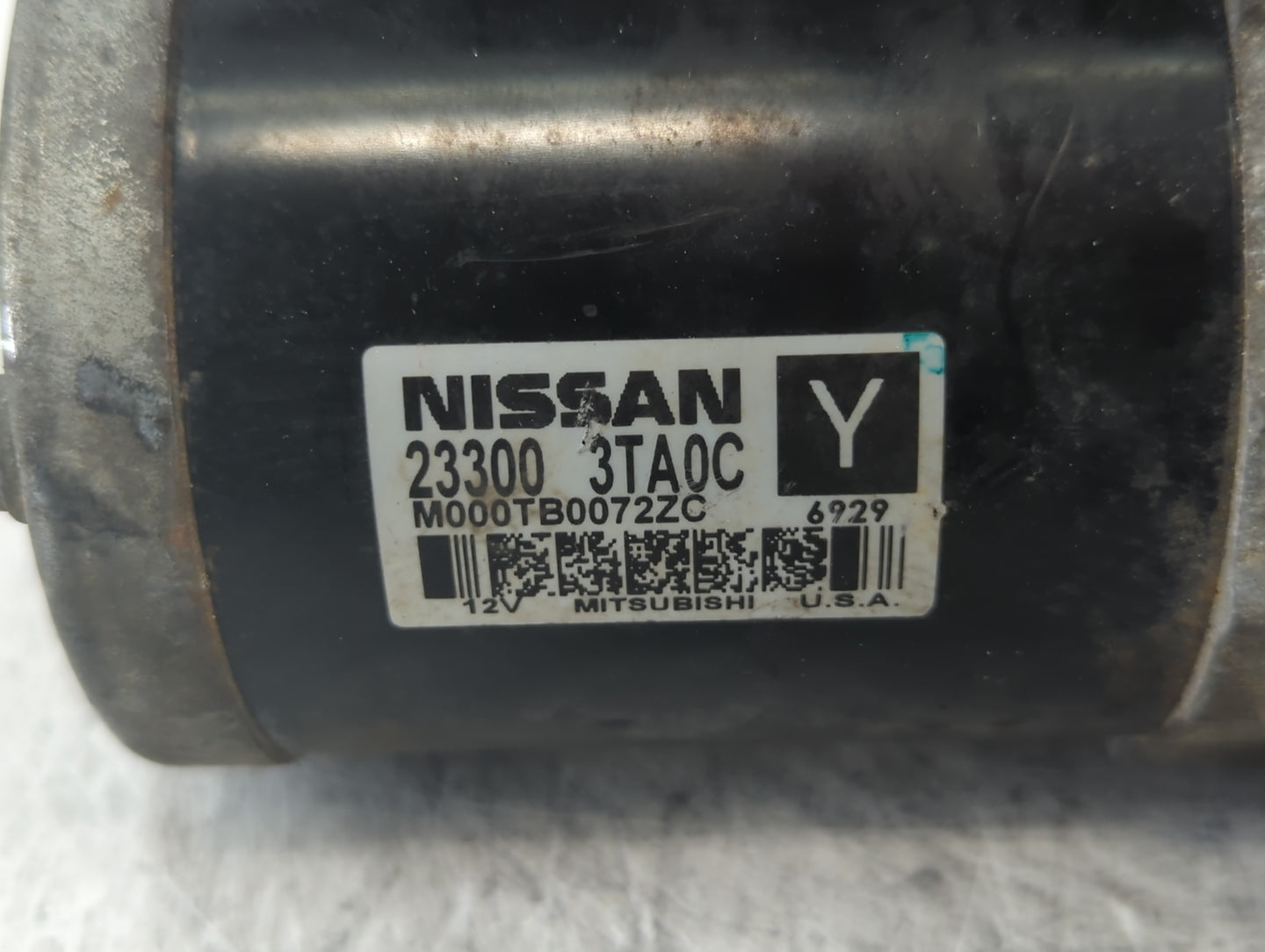 2013-2018 Nissan Altima Car Starter Motor Solenoid OEM P/N:M000TB0072ZC 23300 3TA0C Fits Fits 2013 2014 2015 2016 2017 2018 