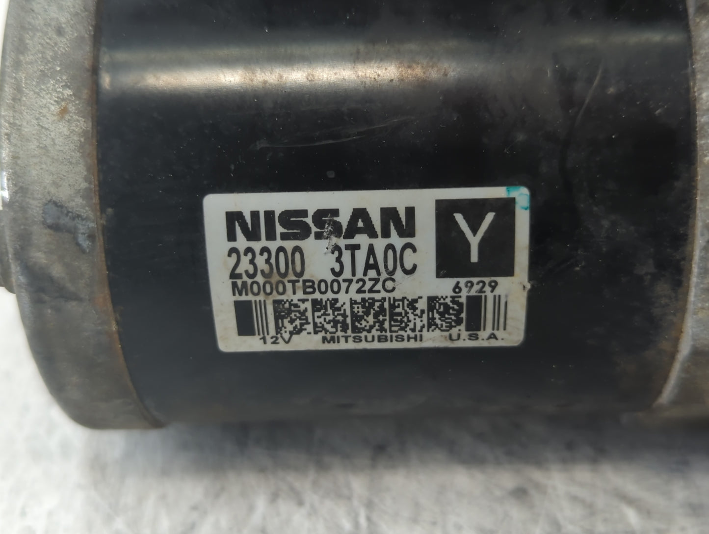 2013-2018 Nissan Altima Car Starter Motor Solenoid OEM P/N:M000TB0072ZC 23300 3TA0C Fits Fits 2013 2014 2015 2016 2017 2018 