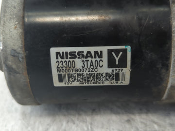 2013-2018 Nissan Altima Car Starter Motor Solenoid OEM P/N:M000TB0072ZC 23300 3TA0C Fits Fits 2013 2014 2015 2016 2017 2018 OEM Used Auto Parts