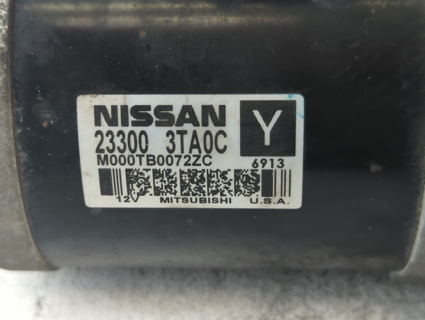 2013-2018 Nissan Altima Car Starter Motor Solenoid OEM P/N:23300 3TA0C M000TB0071ZC Fits Fits 2013 2014 2015 2016 2017 2018 