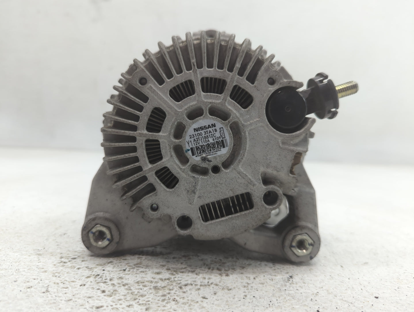 2013-2017 Nissan Altima Alternator Replacement Generator Charging Assembly Engine OEM P/N:23100 3TA1B Fits OEM Used Auto Par