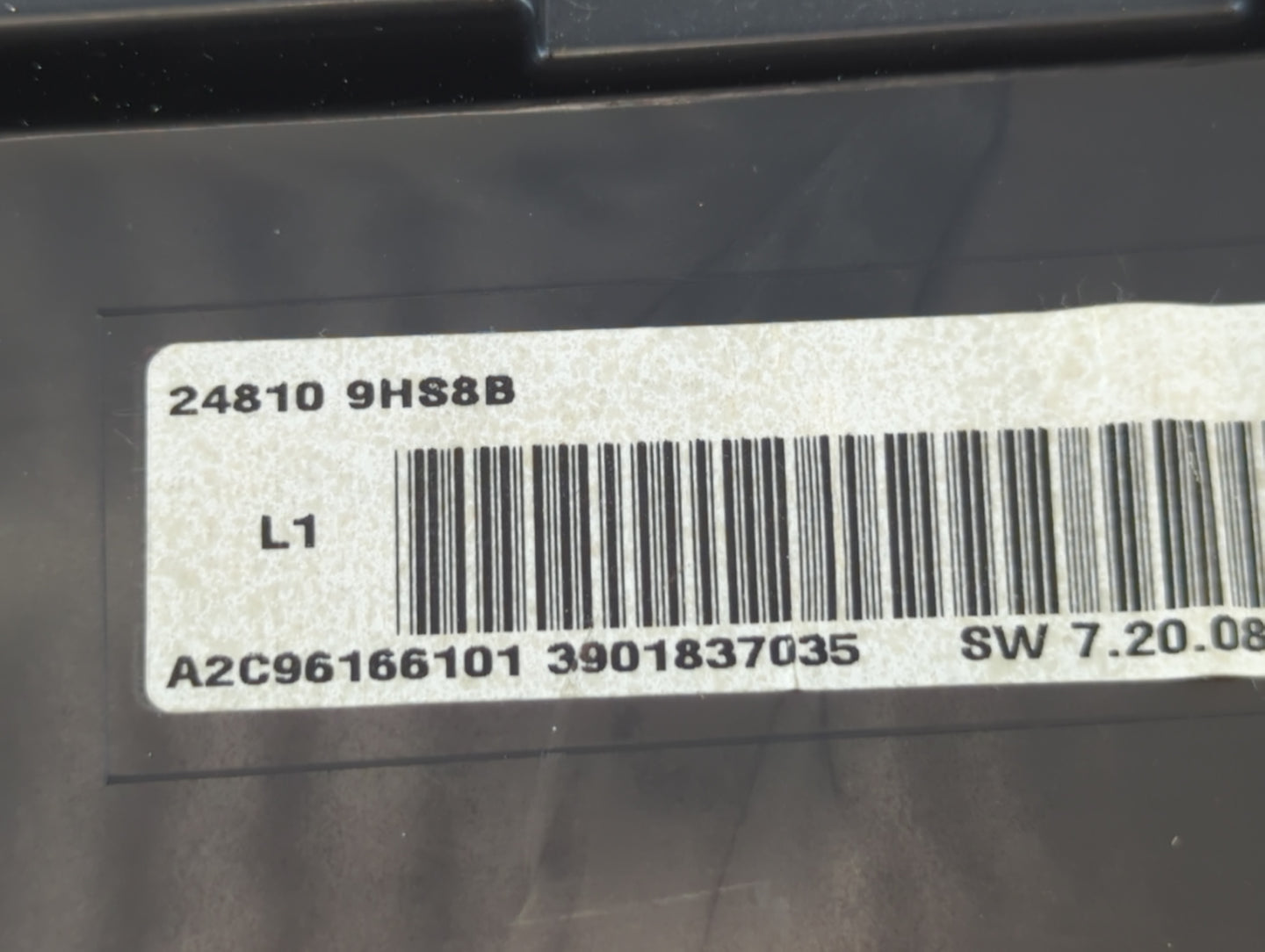 2016-2017 Nissan Altima Instrument Cluster Speedometer Gauges P/N:A2C96166101 24810 9HS8B Fits Fits 2016 2017 OEM Used Auto 